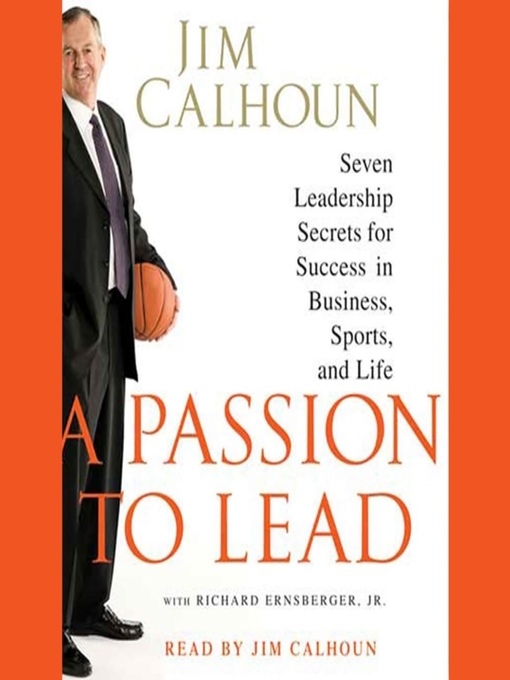 Cover image for A Passion to Lead
